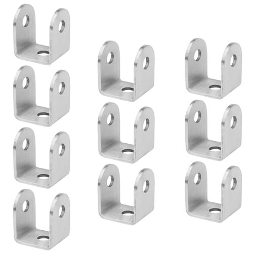 GBGS U Bracket 1-1/2",304 Stainless Steel,10 Pack - Image 3