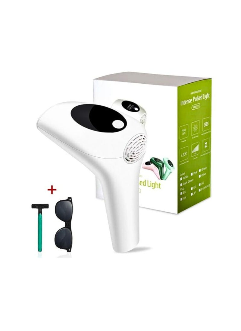 BLAZE IPL Laser Hair Removal Device with Razor and Sunglasses 900000 (White)  - Image 1