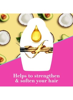 Ogx Ever Straightening With Brazilian Keratin Smooth Shampoo And Conditioner 385ml Pack of 2  - Image 3