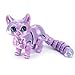 QINGMIAO 3D Printed Cat Articulated Black Cat Toys for Adult 3D Print Animals Fidget Toys Decor for Stress Relief 3D Printing Action Figure Toys for Age15Light Purple - Image 3