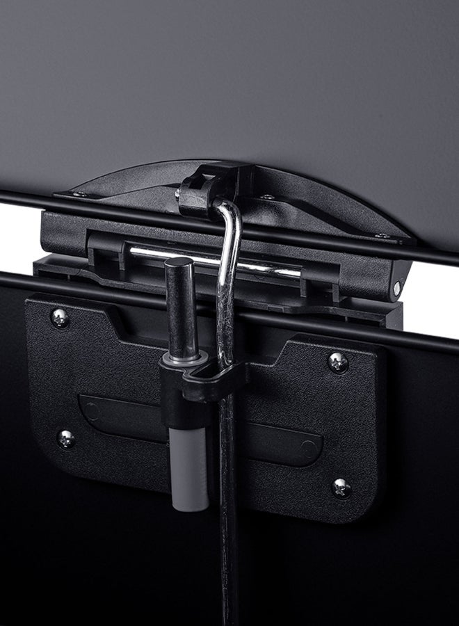 Noon East 50L Pedal Trash Bin with soft close Black 42.8x34x61 cm - Image 3