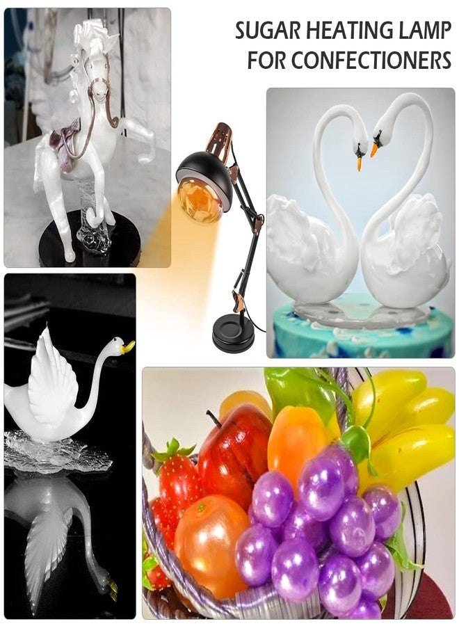 DUEBEL Sugar Heating Lamp: Essential Tool for Sugar Art Beginners, Bakers, and Confectioners - Perfect for Modeling Chocolate and Isomalt Heating - Affordable Option - Image 2