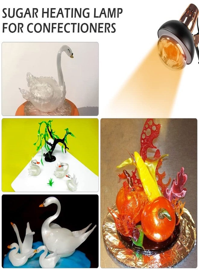 DUEBEL Sugar Heating Lamp: Essential Tool for Sugar Art Beginners, Bakers, and Confectioners - Perfect for Modeling Chocolate and Isomalt Heating - Affordable Option - Image 3