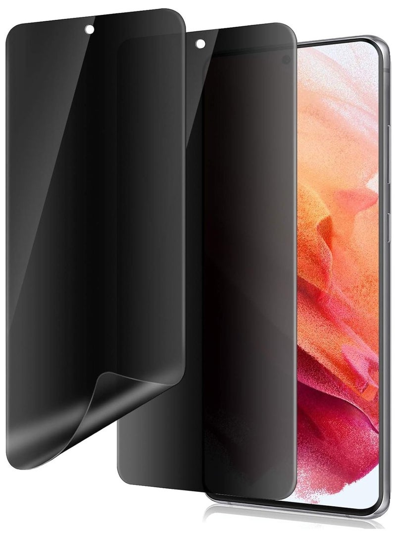 MIGOFAST Samsung Galaxy S21 Ultra MATTE Privacy Screen Protector NOT A Glass  Anti-Spy Black Film Fingerprint Unlock Full Adhesive - Image 1