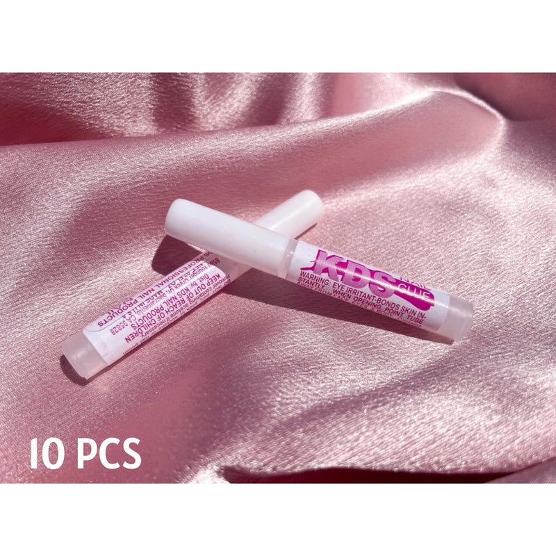 MadayFormula غراء أظافر KDS لفن وتصميم الأظافر الاصطناعية الاحترافي 10 قطع غراء تمديد نصائح الأظافر - Image 4