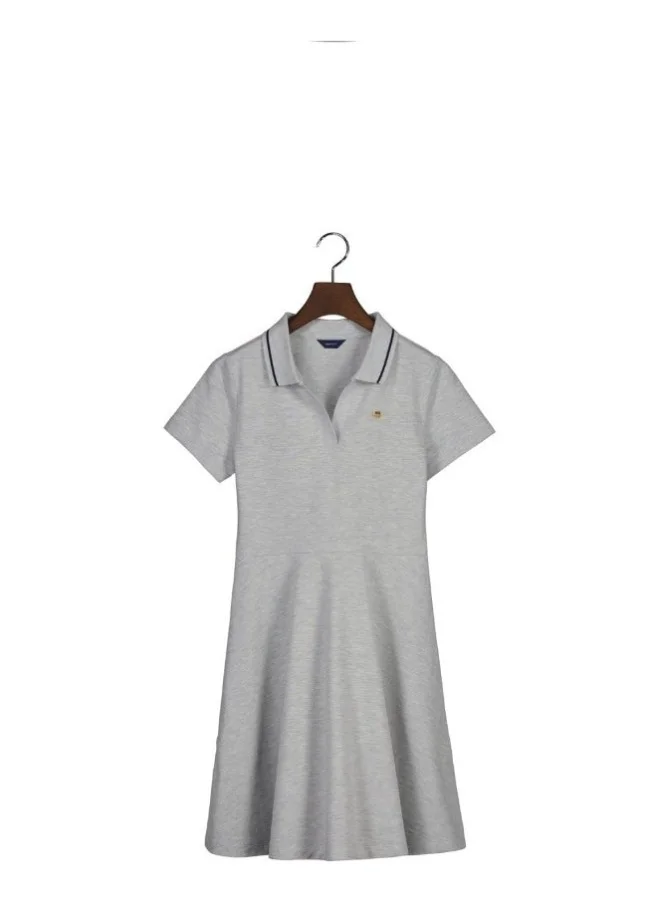 غانت Gant Teen Girls Piqué Rugger Dress