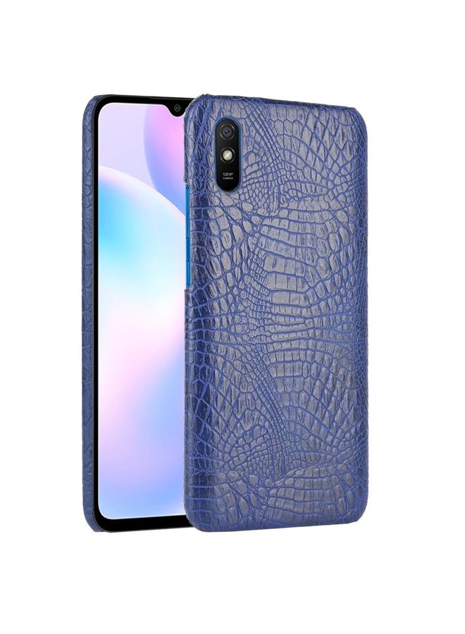 Case For Xiaomi Redmi 9A Shockproof Crocodile Texture PC + PU Case