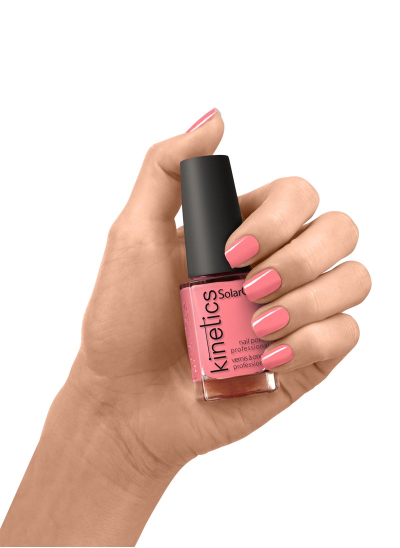 KINETICS SOLARGEL PROFESSIONAL NAIL POLISH 15 ML | #432 ADRENALINE BLUSH  - Image 2