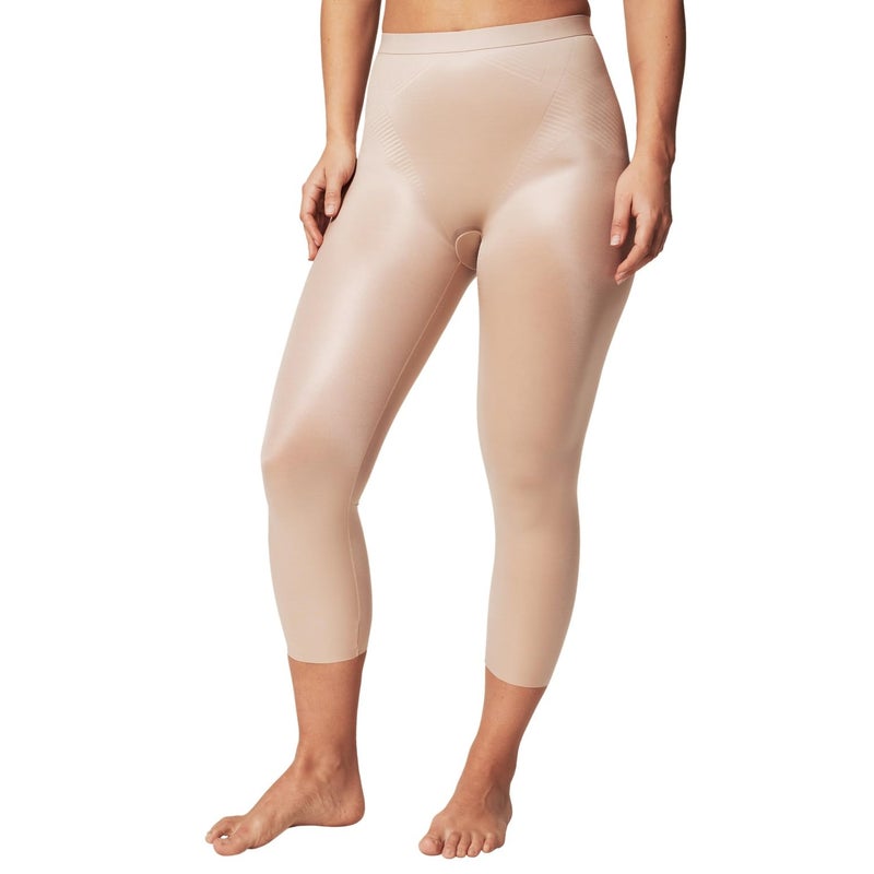 SPANX Shape Invisible Capri, Champagne Beige - Medium - Image 4