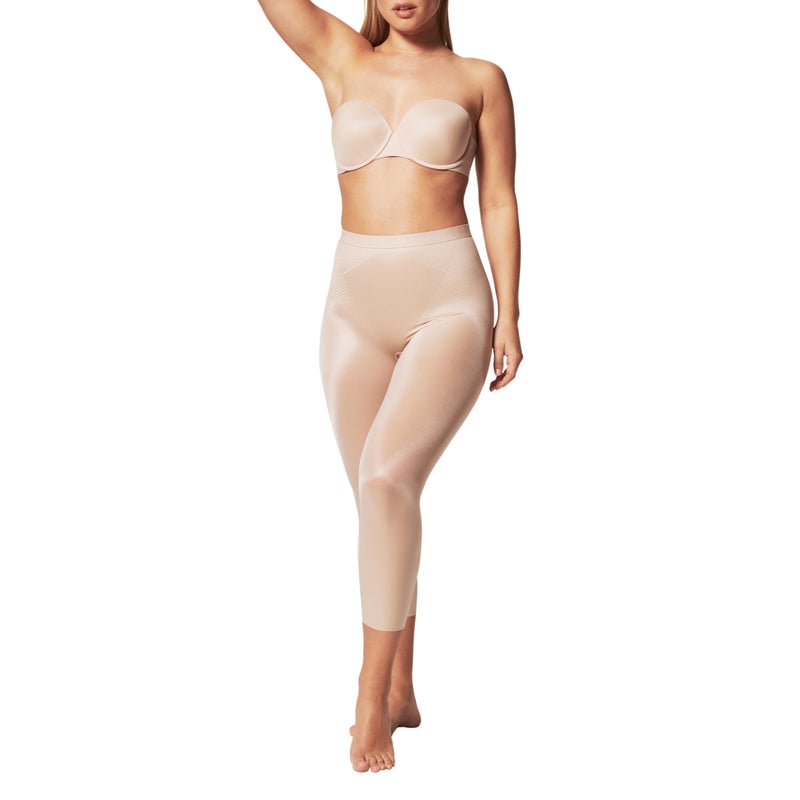SPANX Shape Invisible Capri, Champagne Beige - Medium - Image 1