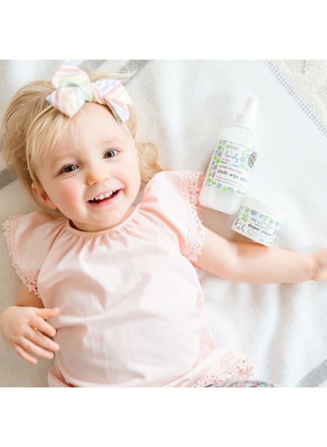 Green + Lovely Natural Bums Nappy Rash Cream {Chemical Free}, Made with Organic Shea Butter & Coconut. Calming Lavender Chamomile. Non-nano. High Grade. - Image 3