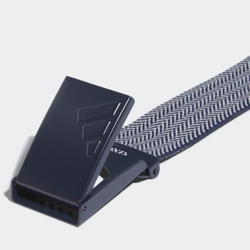 adidas Golf Stretch Heather Web Belt Reversible, Collegiate Navy - Image 1