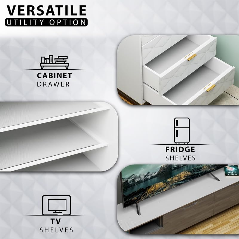 Easy Home EASYHOME Multipurpose EVA Anti-Slip Mat (60cm x 3 Meter, Clear) – Waterproof, Washable Shelf Liner Roll Sheet for Kitchen, Bathroom, Drawers, Cabinets, Fridge & Table Mat - Image 3