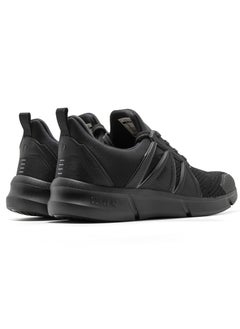 PUCA PUCA Sneakers for Men | Light Weight Casual Men's Shoes with Mesh Outer | X-Seven Black  - Image 3