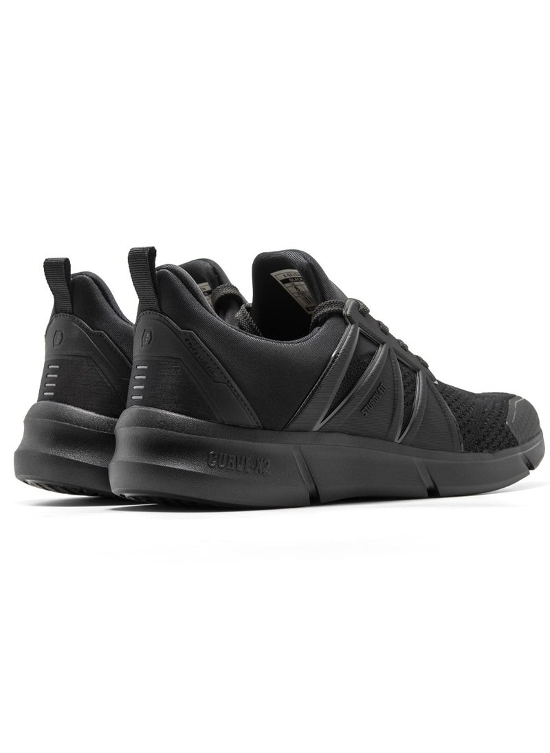 PUCA PUCA Sneakers for Men | Light Weight Casual Men's Shoes with Mesh Outer | X-Seven Black  - Image 3
