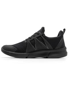 PUCA PUCA Sneakers for Men | Light Weight Casual Men's Shoes with Mesh Outer | X-Seven Black  - Image 4