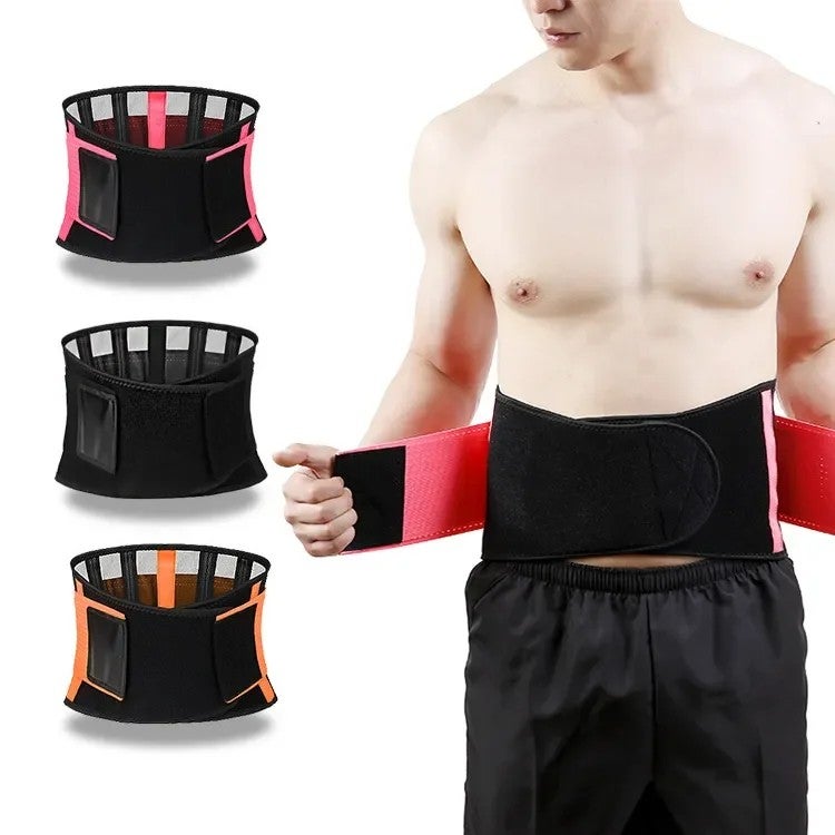 Bluejw High Quality Breathable Sports Waist Trimmer Belt for Women Men - Slimming Fitness Trainer & Abdominal Support - Image 2