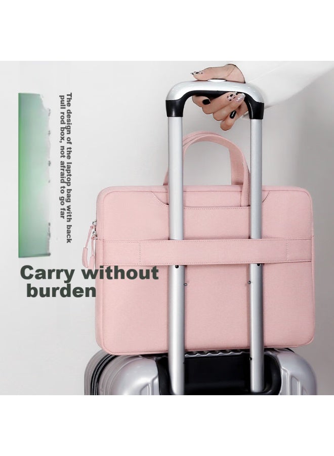 Brinch Laptop Bag Handheld Suitable For Men And Women, Huawei Apple 15.6-inch Business Lightweight Notebook Computer Bag - Image 4