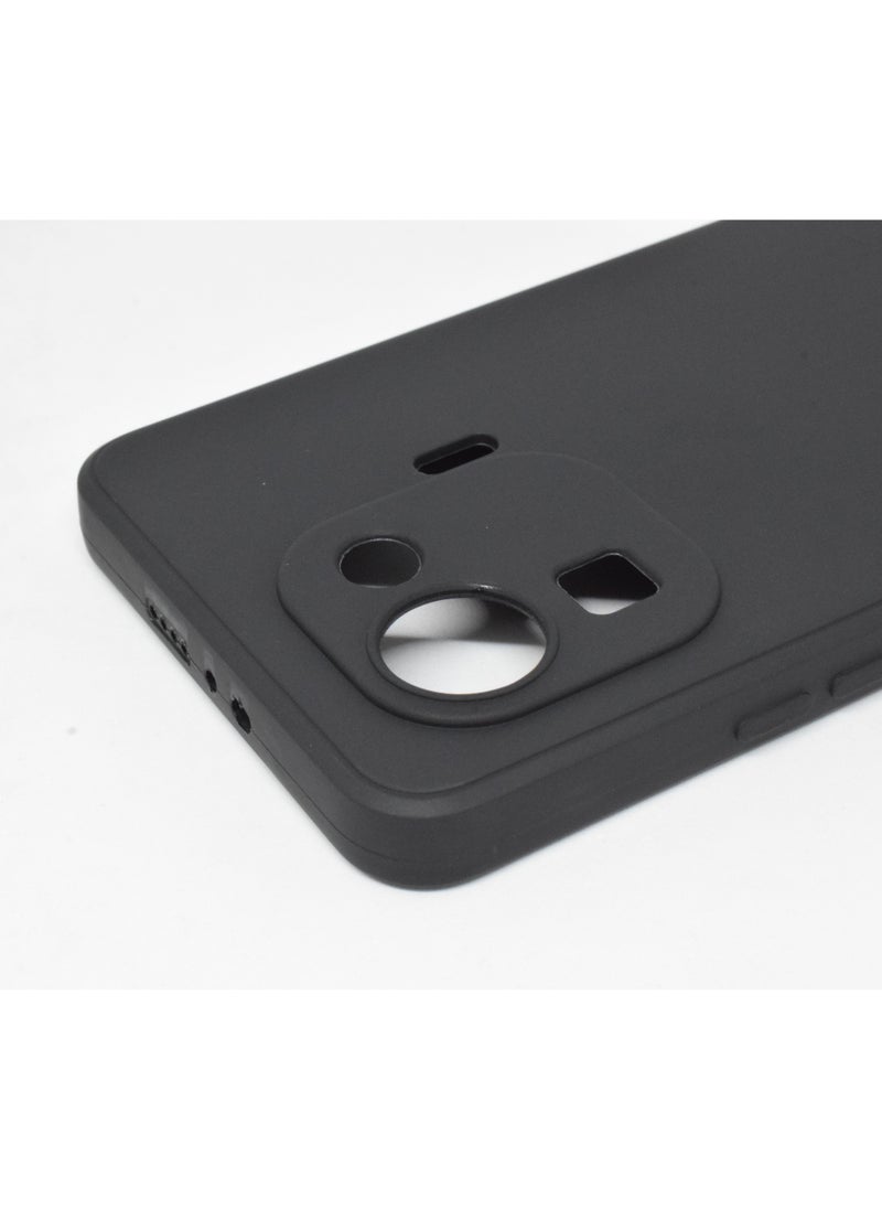 بورتوني حافظة لهاتف Xiaomi Mi 11 Pro سائل ناعم ومرن من السيليكون مقاس نحيف Xiaomi Mi 11 Pro غطاء خلفي واقٍ متوافق مع هاتف Xiaomi Mi 11 Pro  - Image 3