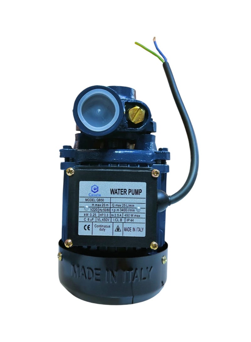 Water Pump 1/3 HP 250W – Max Height 20m, Max Flow 25L/min - Image 5