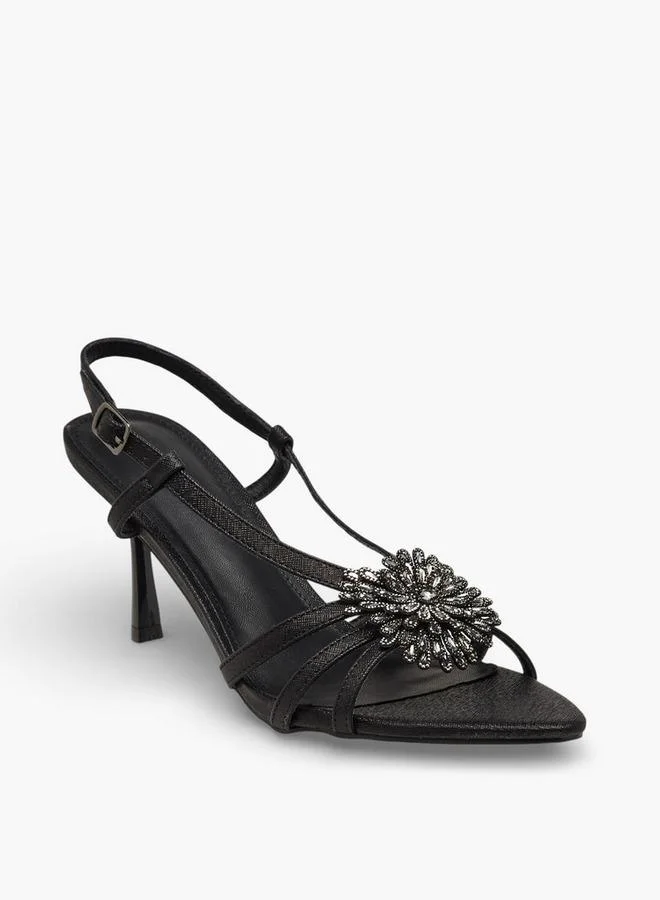 فلورا بيلا من شو إكسبرس Flora Bella Women Embellished Stiletto Heel Sandals