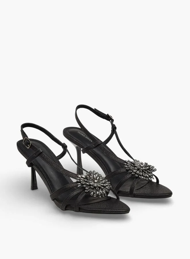 فلورا بيلا من شو إكسبرس Flora Bella Women Embellished Stiletto Heel Sandals
