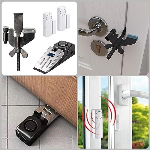 TRUSTELLA All in one Original Trustella Heavy-Duty Portable Door Lock - Stainless Steel Security Tool for Enhanced Safety - Ideal for Home, Travel, Hotels, Apartments - Image 2