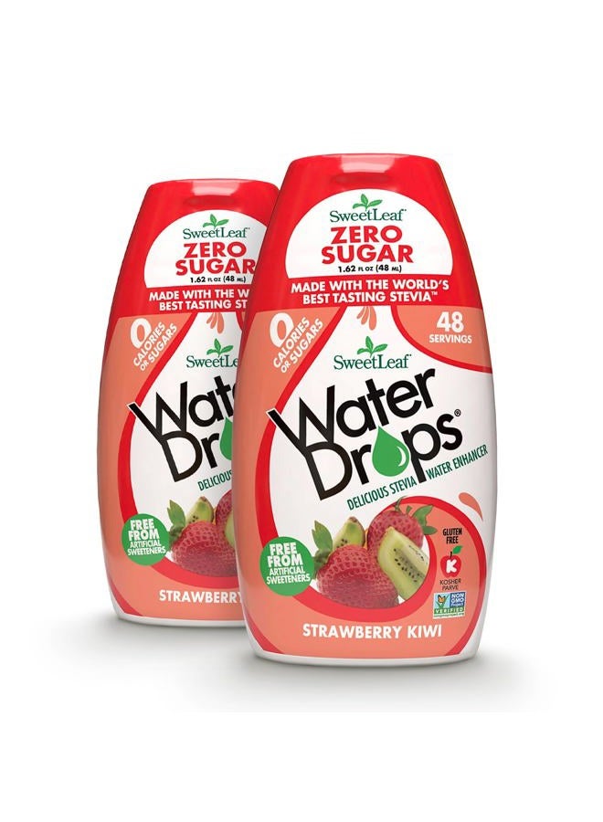 SweetLeaf Water Drops (Strawberry Kiwi, 1.62oz) - Image 1