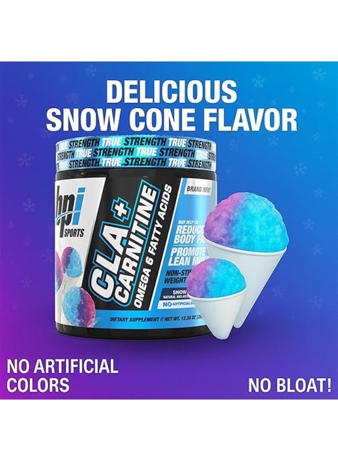 BPI SPORTS Cla+ Carnitine Snow Cone 50 Serving 370 Gm - Image 3