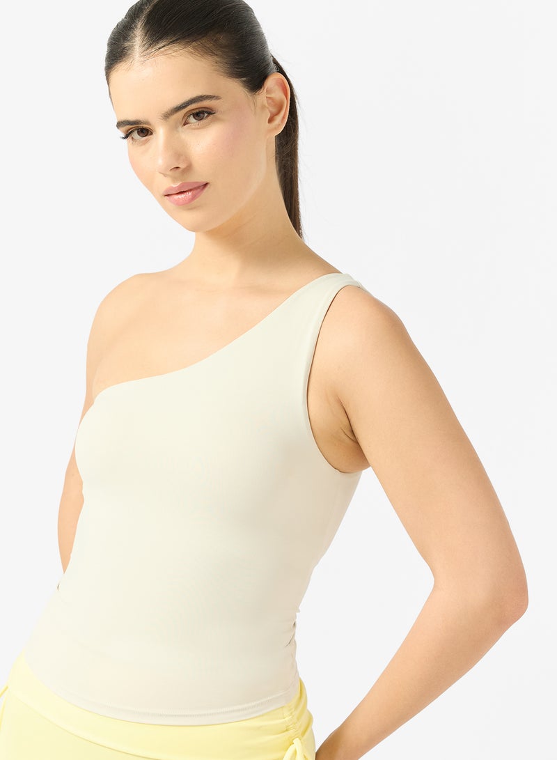 فورورد بلوزة بدون حمالات بكتف واحد - Image 1