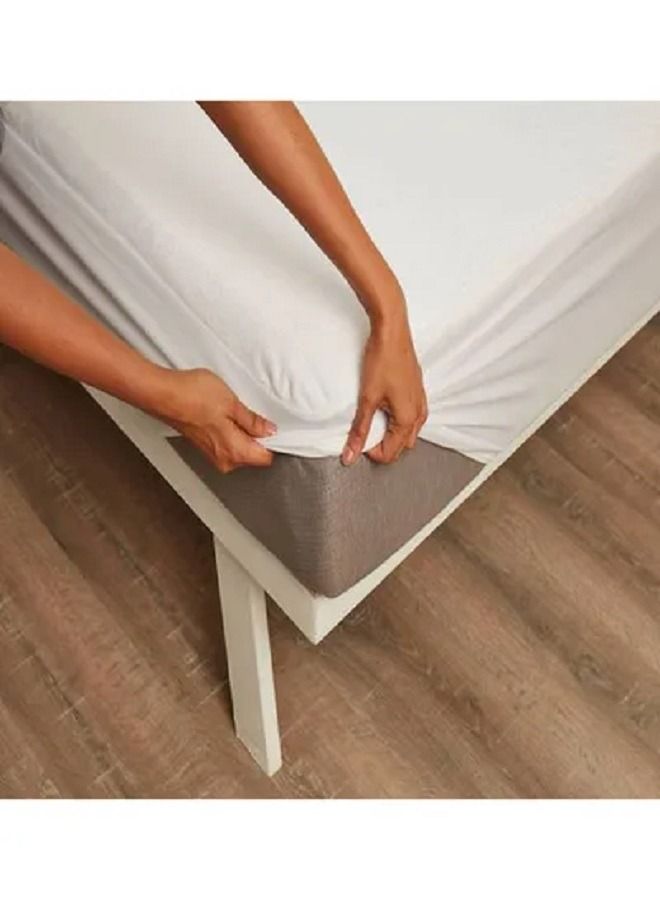 Banotex Waterproof Mattress Cover Cotton White - Image 2