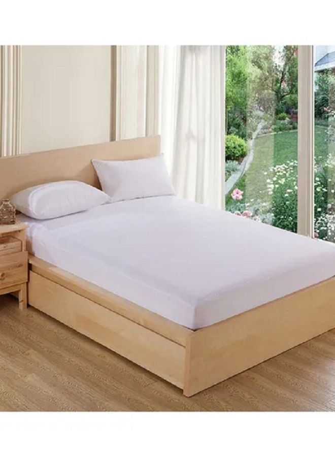 Banotex Waterproof Mattress Cover Cotton White - Image 1