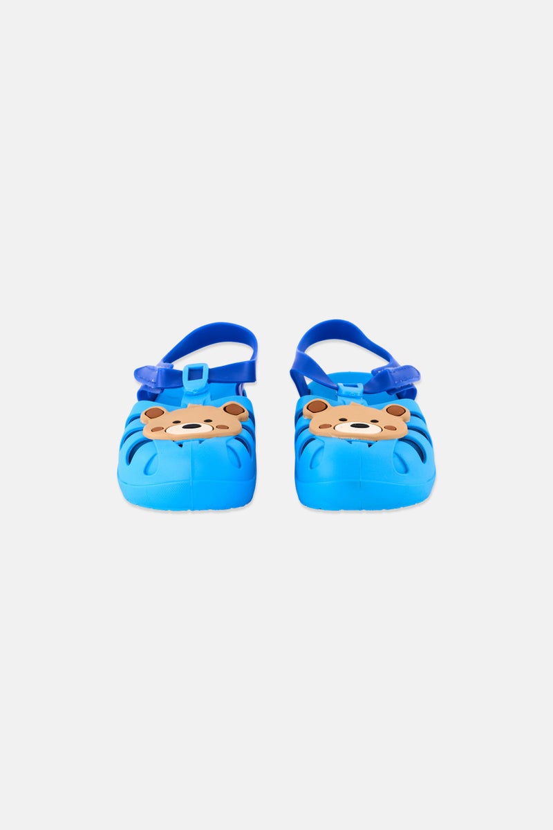 Ipanema Kids Girl Velcro Closure Sandal, Light Blue Combo - Image 2