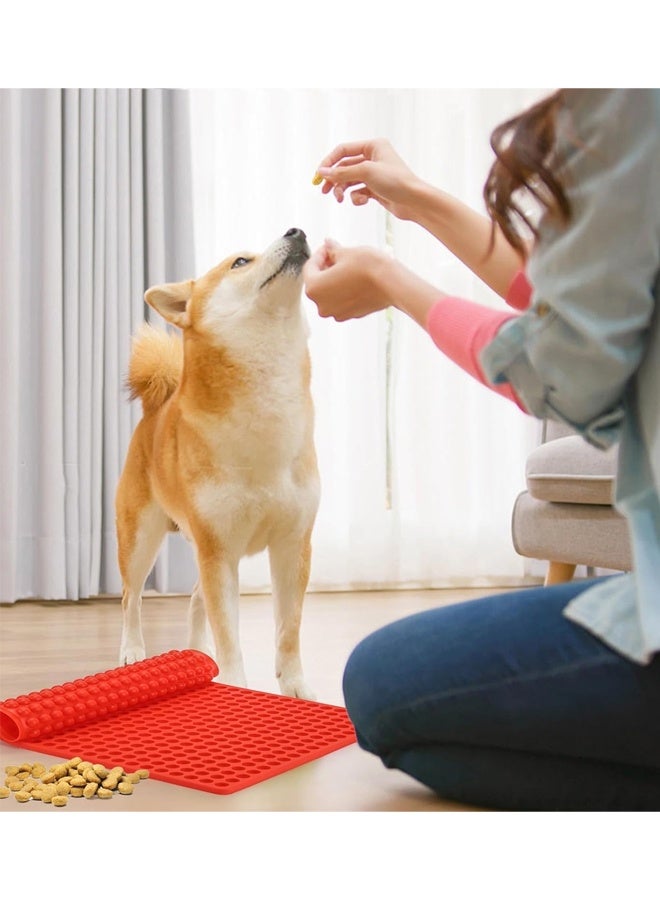 2 Pcs Mini Round Silicone Molds, 468 Cavity Semi Sphere Molds for Homemade Chocolate Chips, Candy, Baking, Dog Training Treats - Image 5