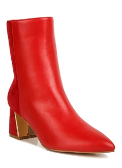 Red Suede Back Panel High Ankle Boots - pzsku/Z2FA0C8AABAECBCFA8ED3Z/45/_/1739862557/56e8efd5-1a0c-46af-acdb-1ab7447f7fb4