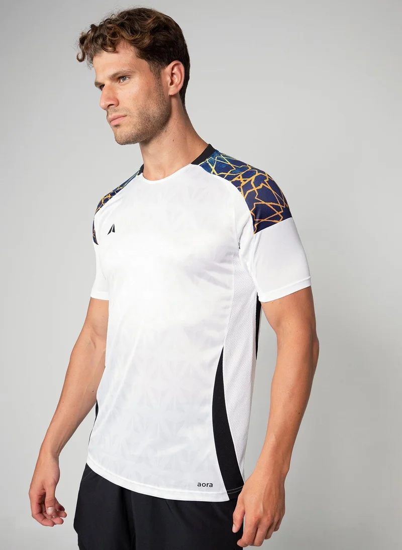 Aora Soccer Jersey V8 - White