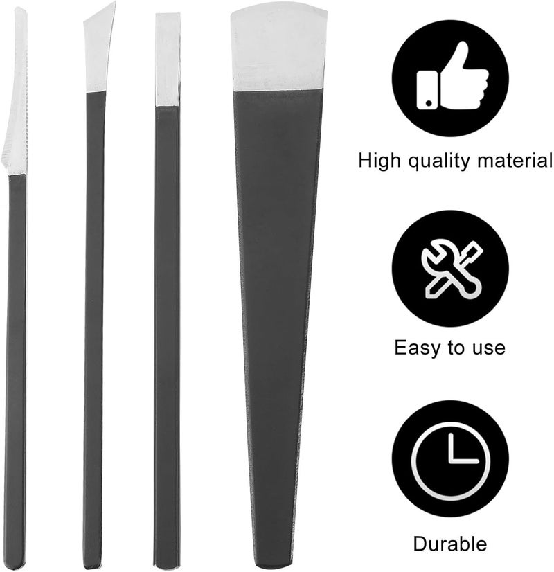 4pcs Foot Callus Remover Set with Pedicure Trimmers and Dead Skin Trimming Tools for Foot Care and Callus Removal at Home - Image 5