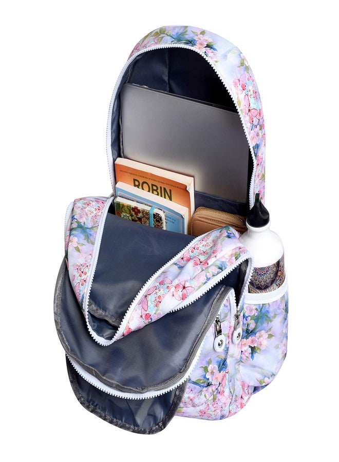 Lino Perros Women Multi Colored Floral Print Backpack - Image 5