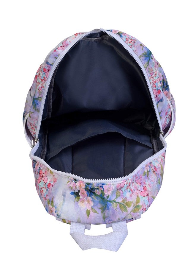 Lino Perros Women Multi Colored Floral Print Backpack - Image 4