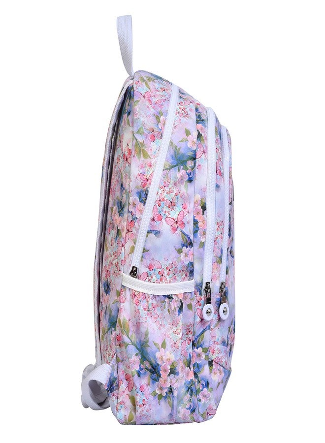 Lino Perros Women Multi Colored Floral Print Backpack - Image 3