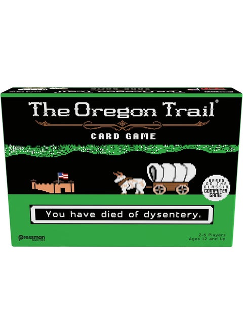 Pressman The Oregon Trail Card Game  Cooperative Gameplay Based on The Classic Computer Game Ages 12 and Up 26 Players