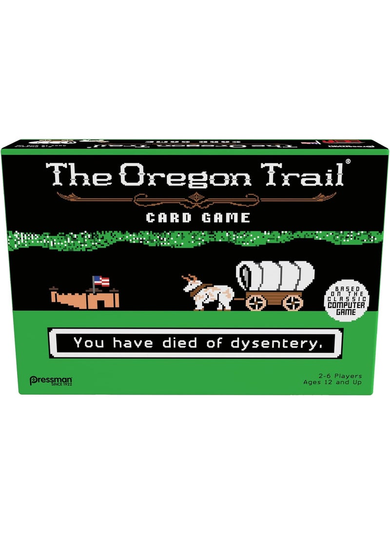 Pressman Pressman The Oregon Trail Card Game  Cooperative Gameplay Based on The Classic Computer Game Ages 12 and Up 26 Players  - Image 1
