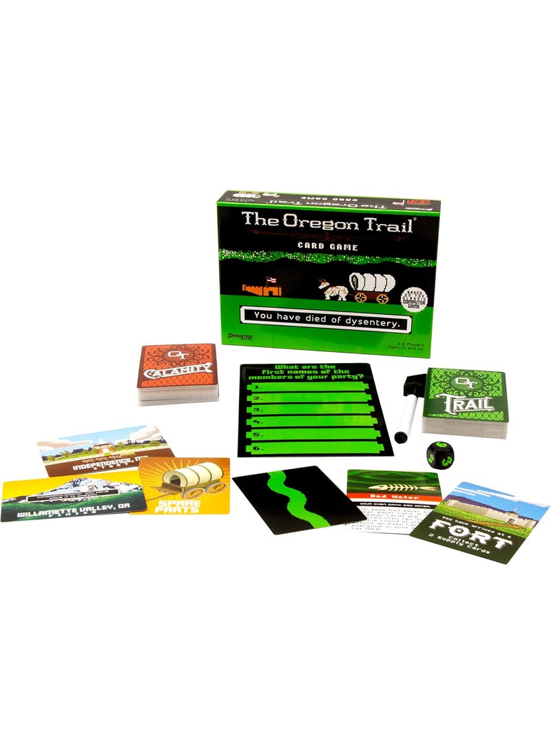 Pressman Pressman The Oregon Trail Card Game  Cooperative Gameplay Based on The Classic Computer Game Ages 12 and Up 26 Players  - Image 3