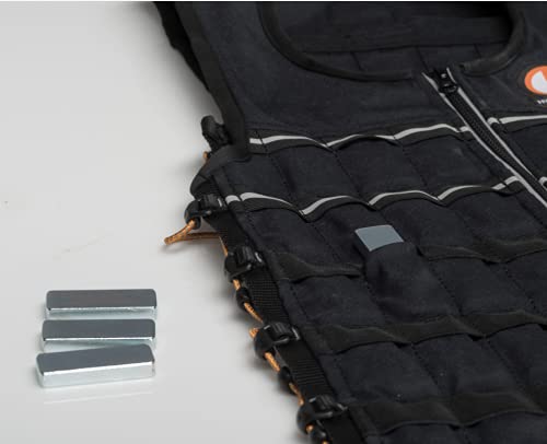 Hyperwear Hyper Vest Weighted Vests for PRO or ELITE - Set of 35 2.3 oz 1/4 in thin weight vest plates (5lbs Total) - Image 4