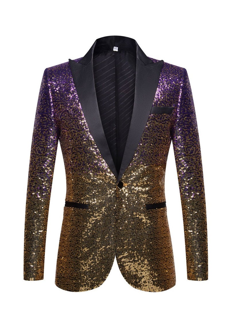 Shougu Gradient Sequin Suit Jacket  - Image 1