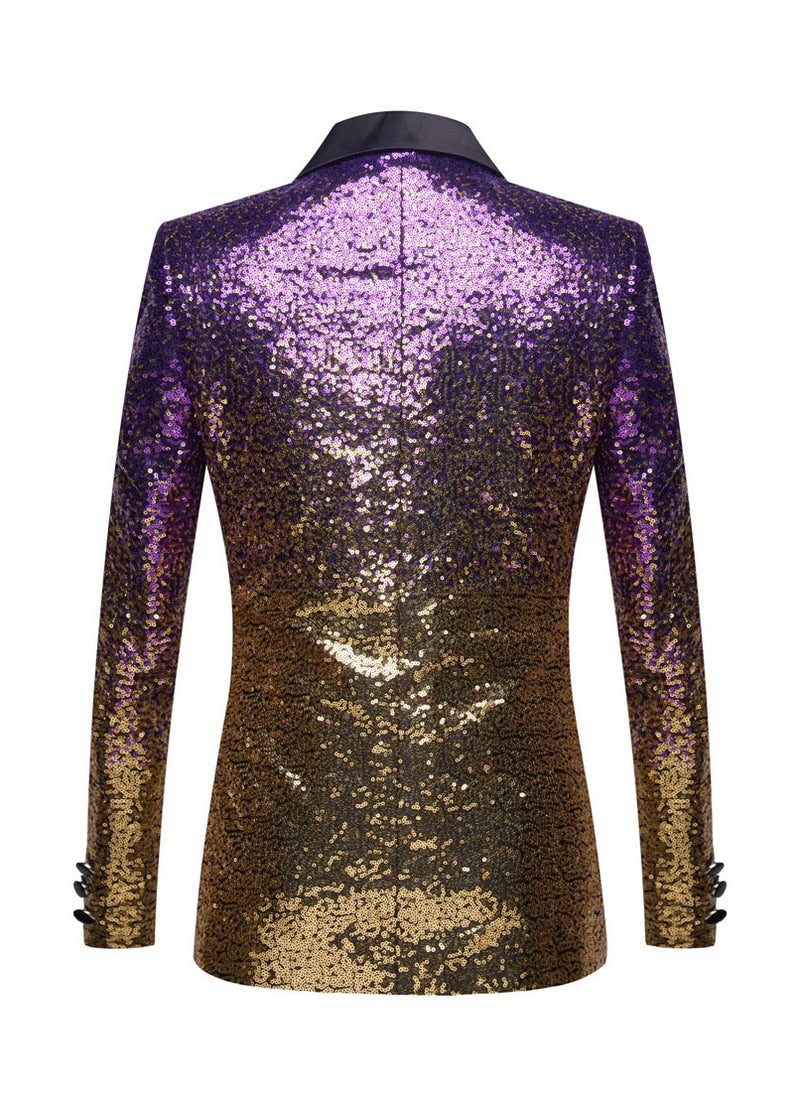 Shougu Gradient Sequin Suit Jacket  - Image 2