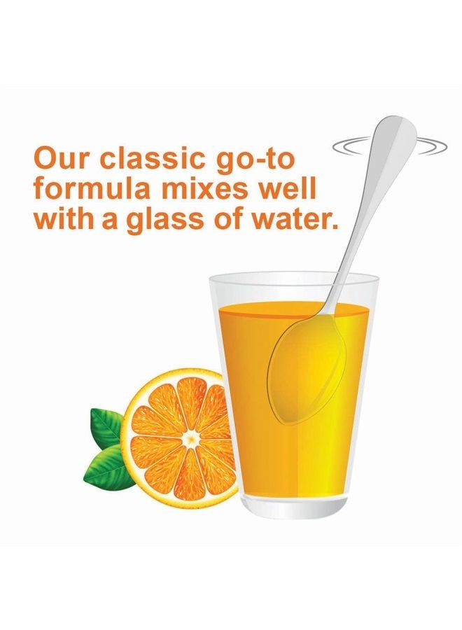 CITRUCEL مسحوق سيتروسيل بنكهة البرتقال لعلاج الإمساك العرضي، 30 أونصة - Image 2