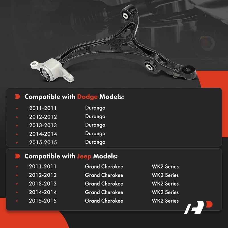 A-Premium Front Right Lower Control Arm for Jeep and Dodge - Image 2