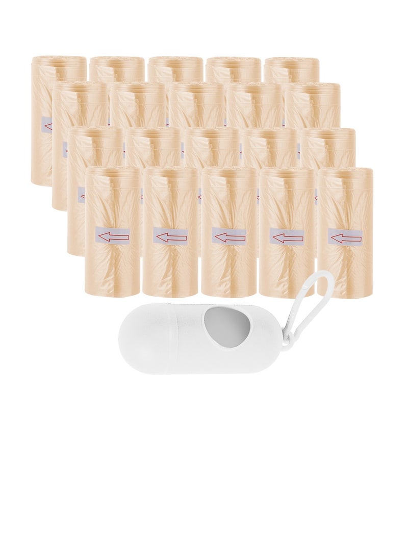 STAR BABiES Star Babies Scented Bag-Pack of 20/225bags with Dispenser - Ivory  - Image 1