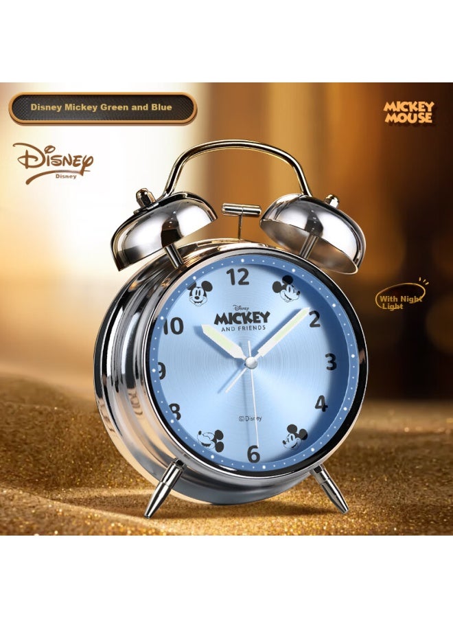Timess Disney Collaboration Alarm Clock For Students New Cartoon Design With Night Light, Loud Volume, Mechanical Alarm, Bedside Clock, Birthday And New Year Gift For Lazy People - Image 1